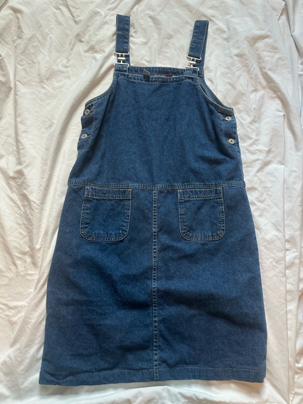 Denim Midi Dress - Blue